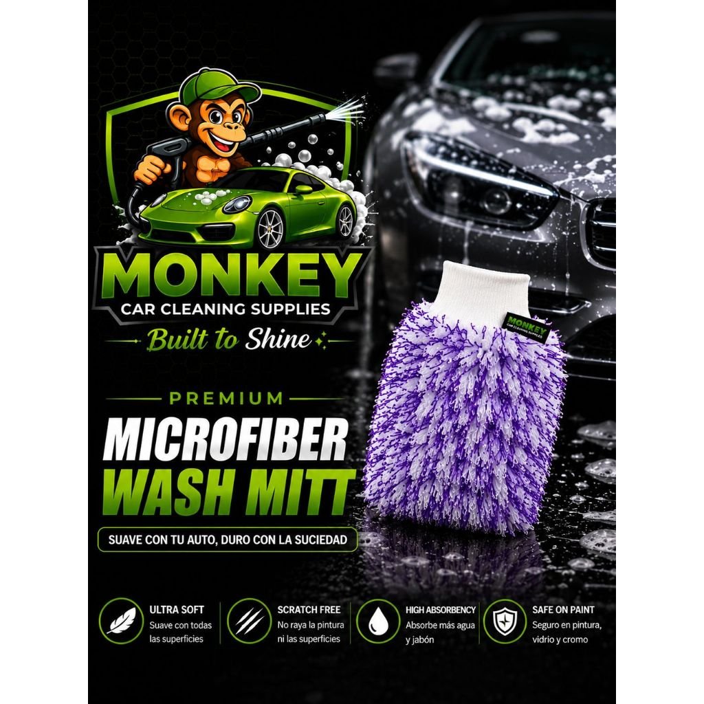 Premium Microfiber Wash Mitt - Image 5